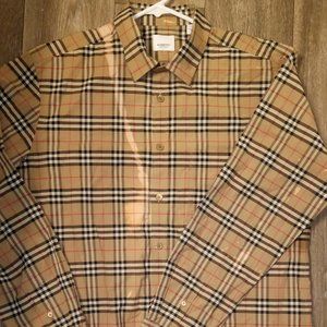 Burrberry men's long sleeve